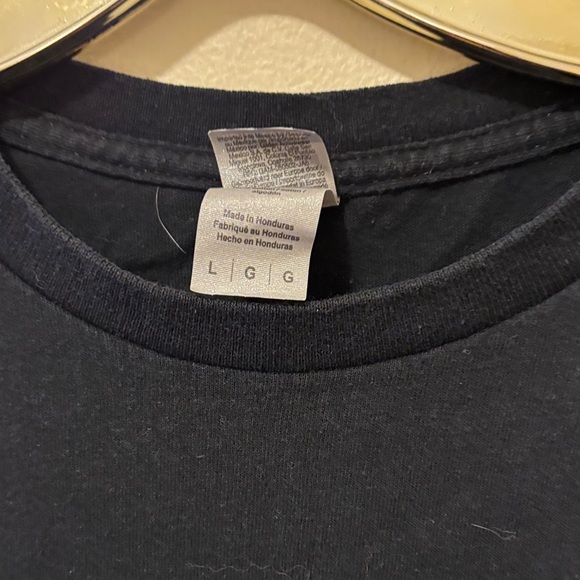 Gildan Black Graphic T-Shirt - Picture 3 of 4